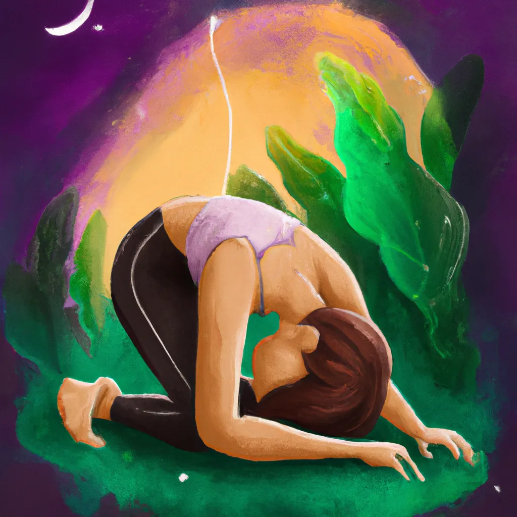 Imagem yoga para ansiedade