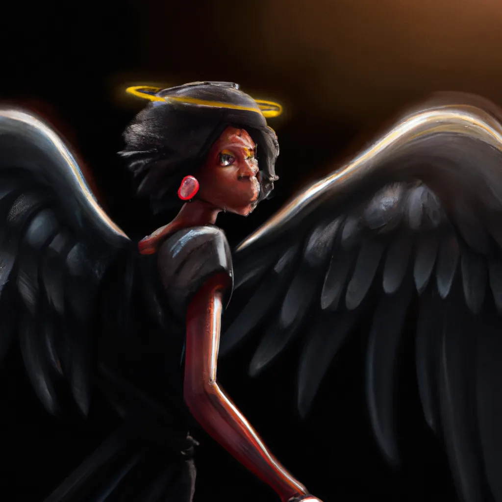 Imagens anjo preto fantasia