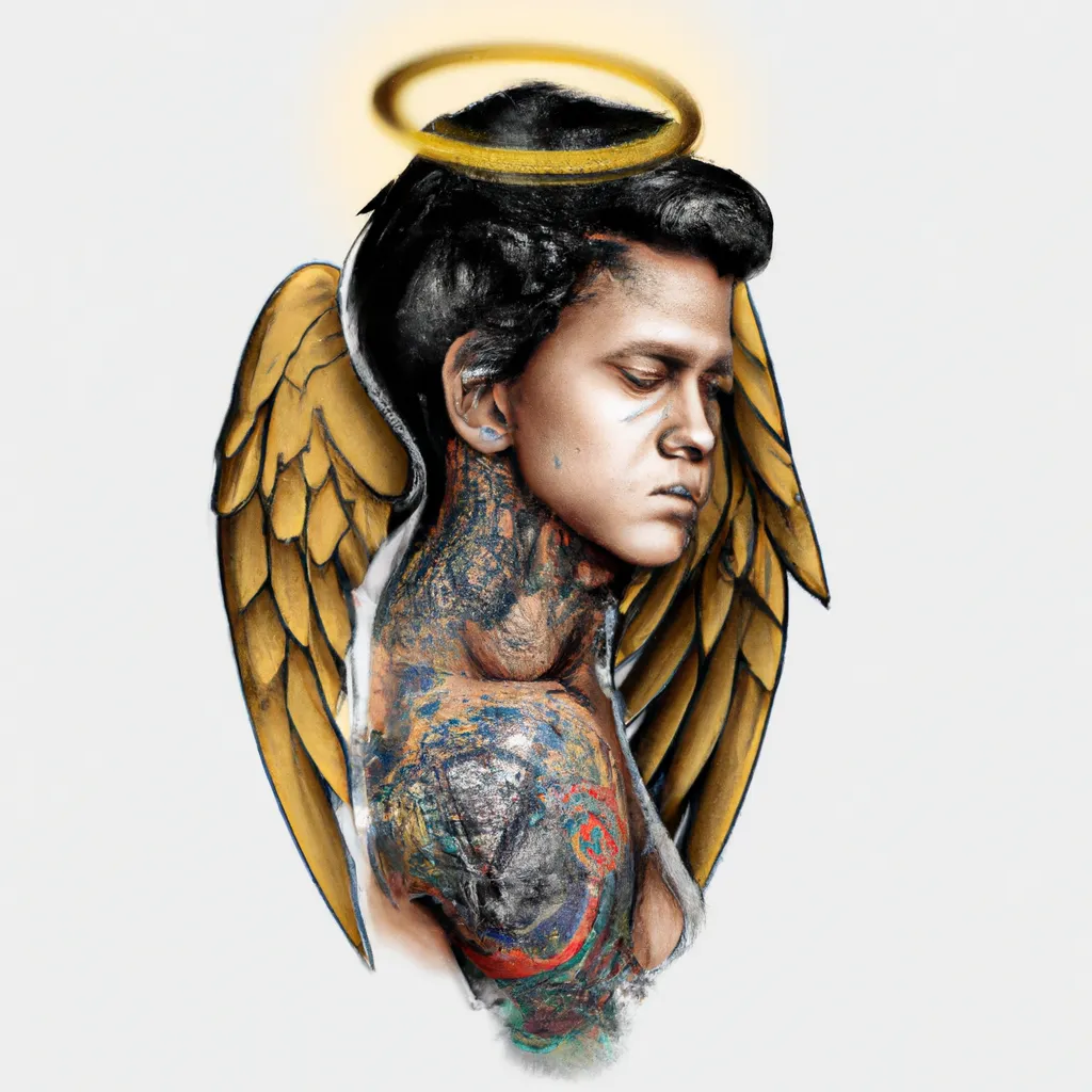 Imagens anjo tattoo