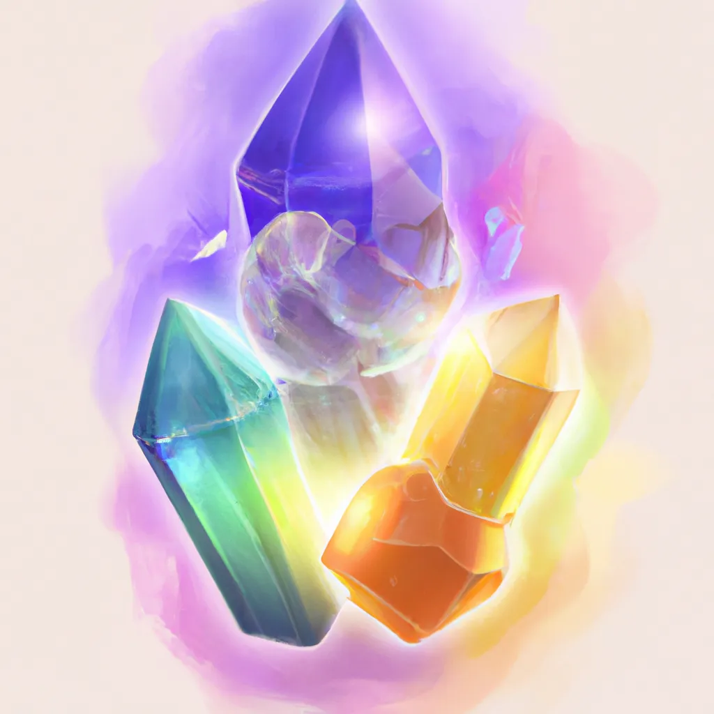 Imagens chakras e cristais