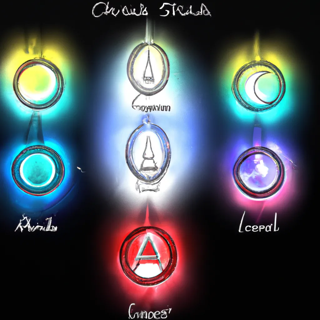 Imagens chakras iluminados