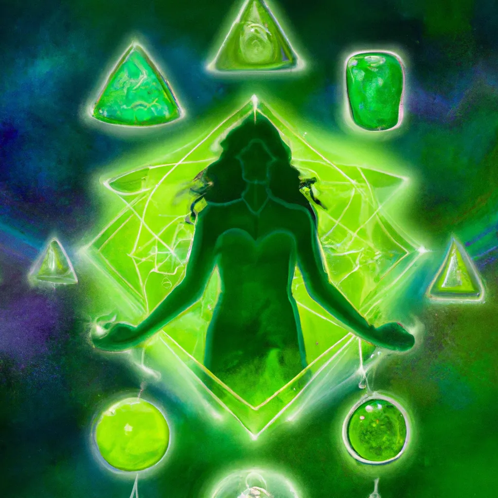 Imagens chakras verde significado