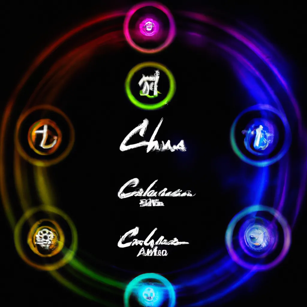 Imagens chakras with mantra