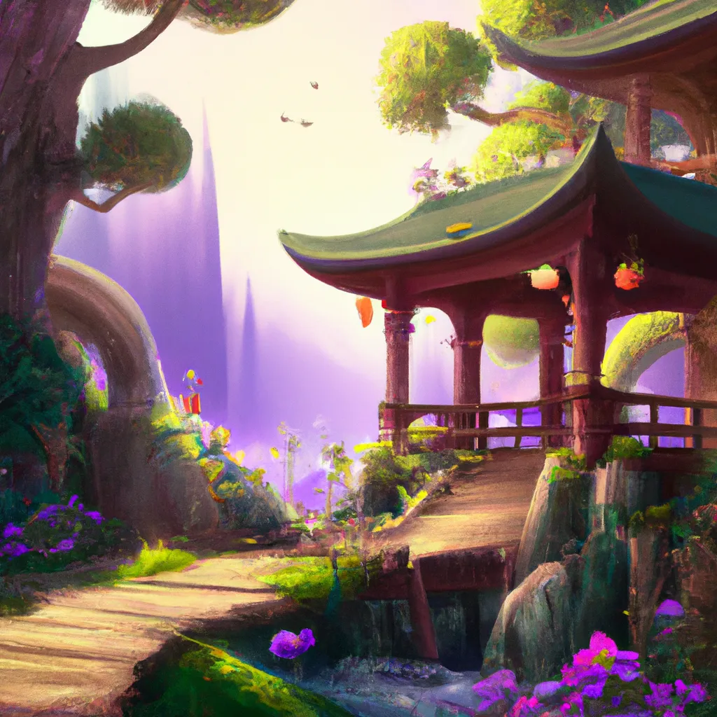 Imagens feng shui jardim