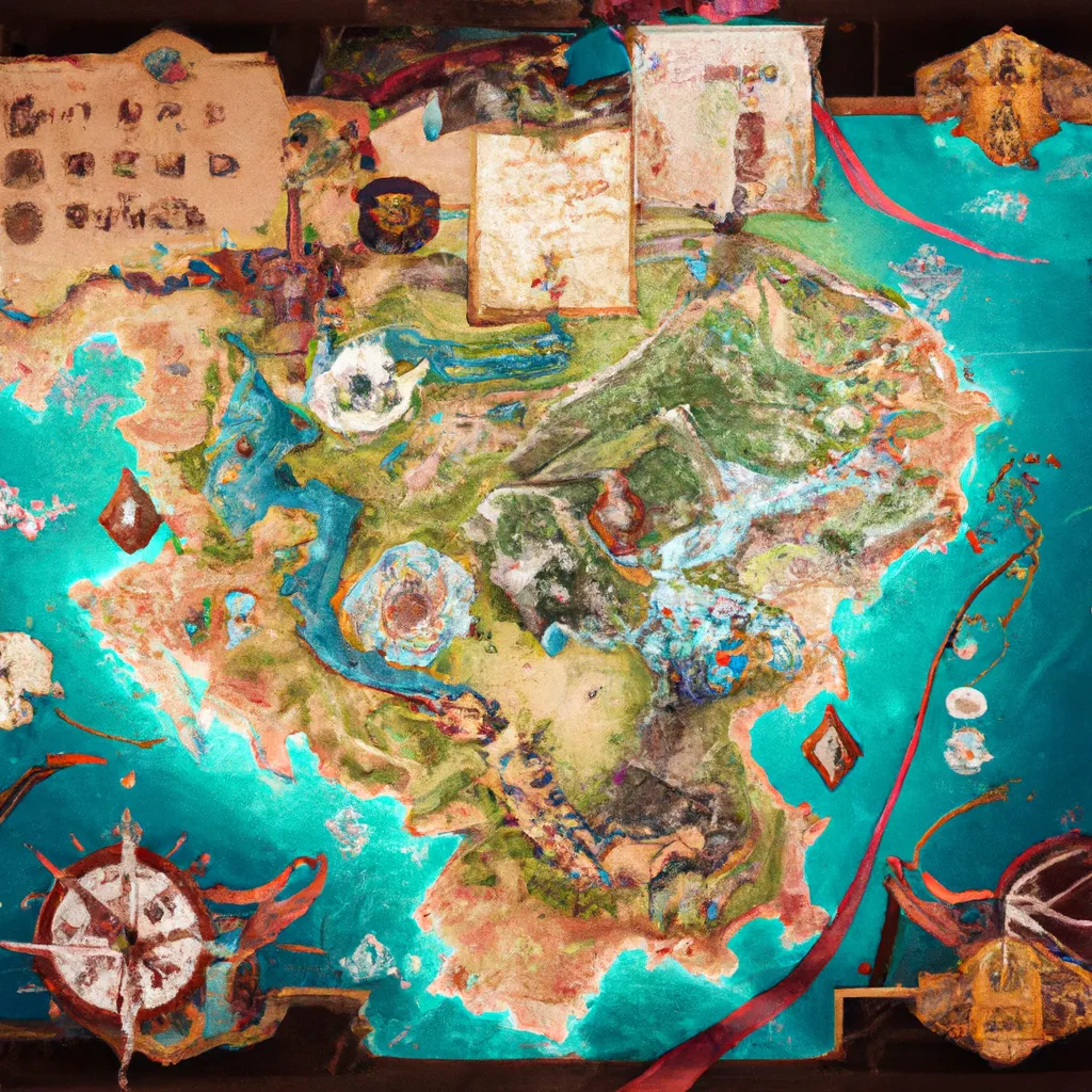 Imagens feng shui mapa