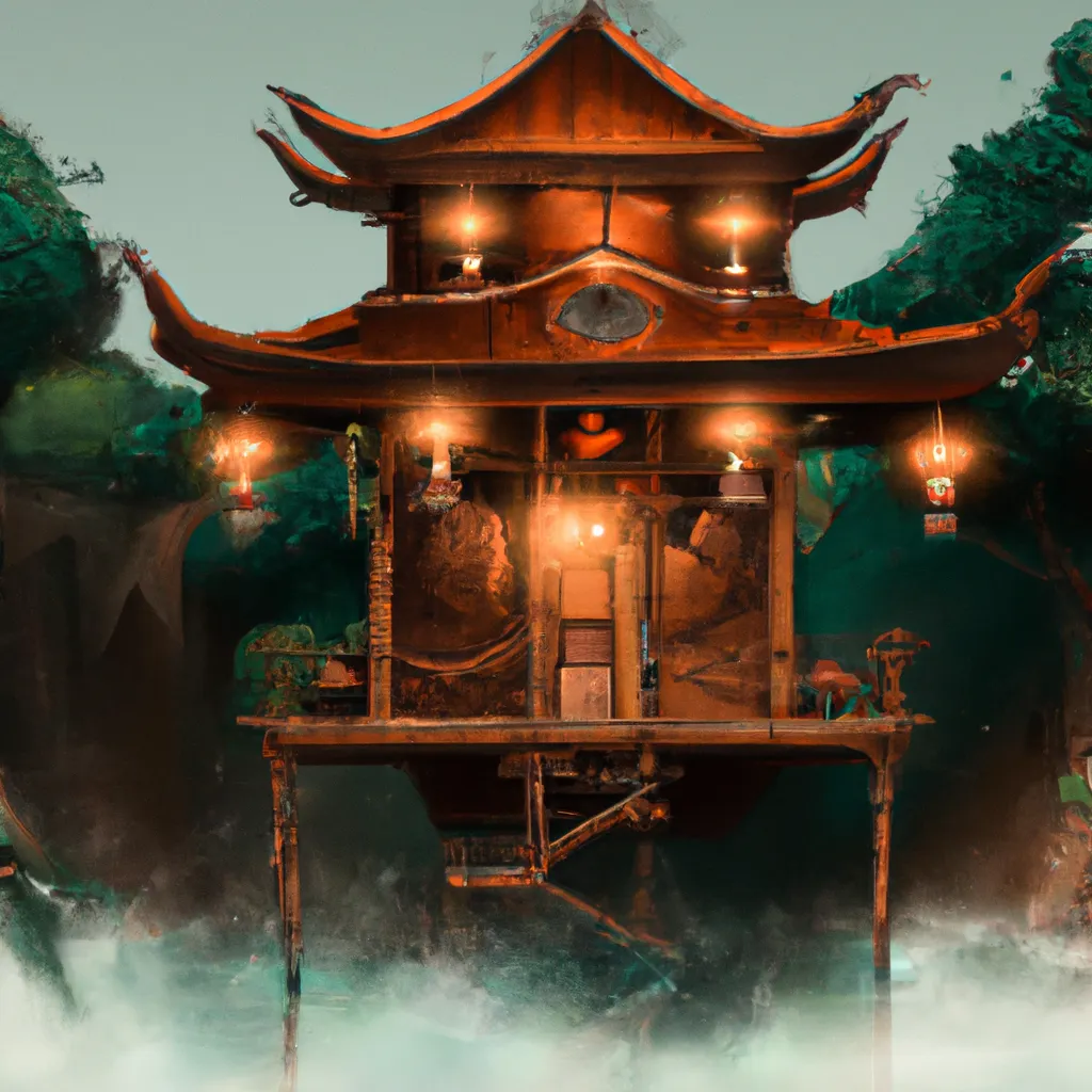 Imagens feng shui na sala