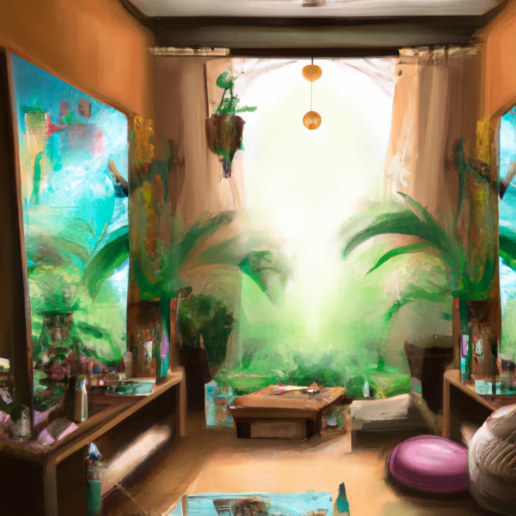 Imagens feng shui sala espelho