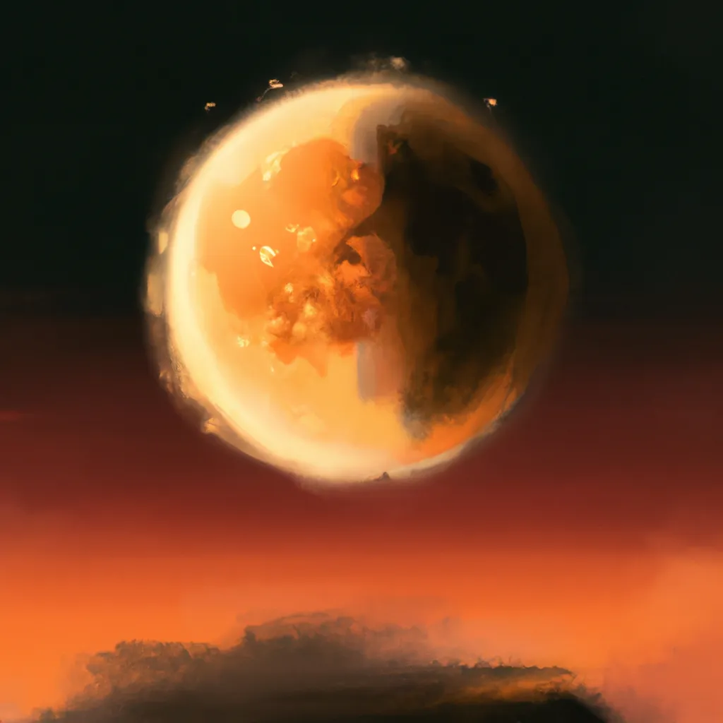 Imagens lua crescente janeiro 2023