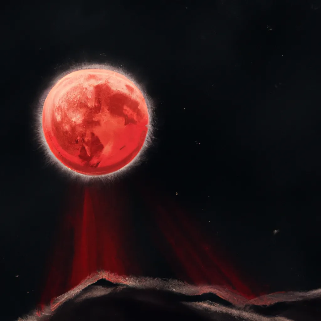 Imagens lua de sangue
