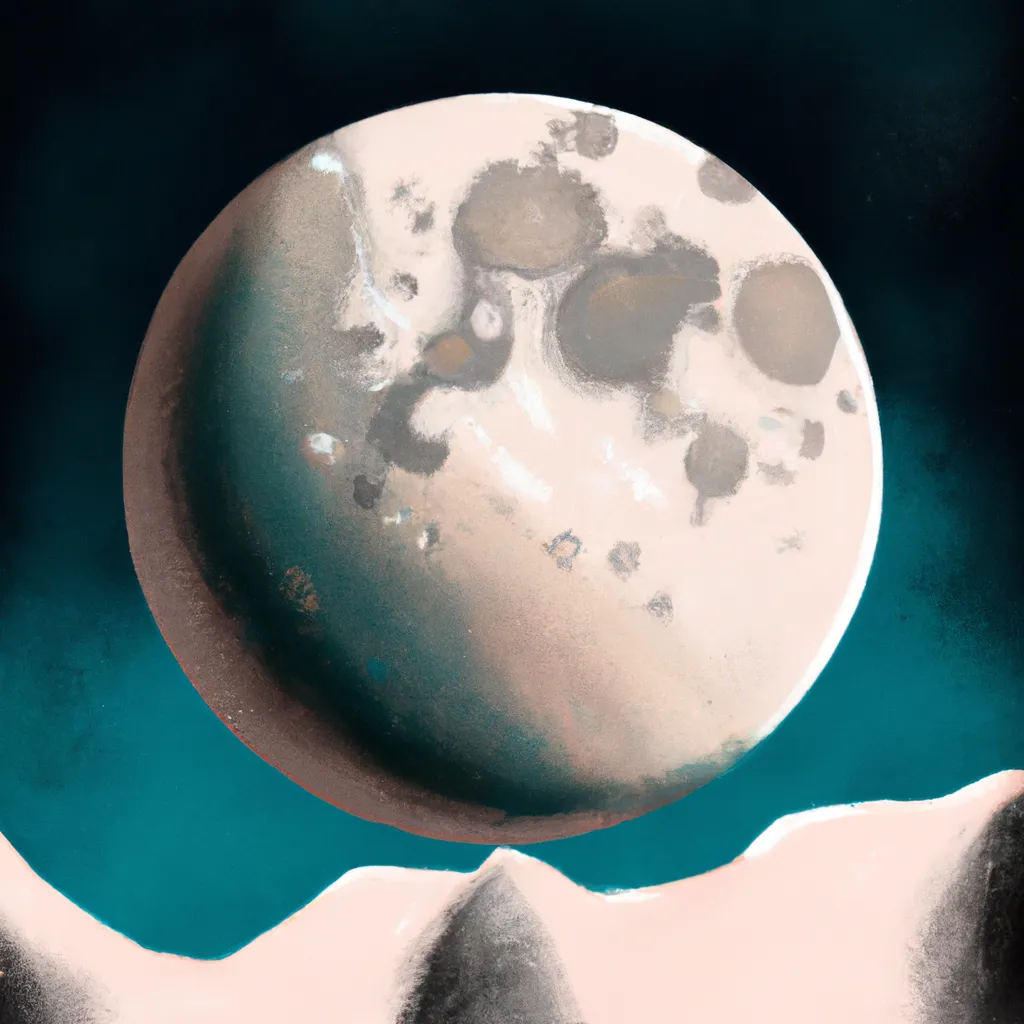 Imagens lua minguante novembro 2022