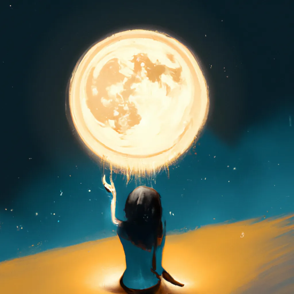 Imagens lua vai iluminar os pensamentos dela
