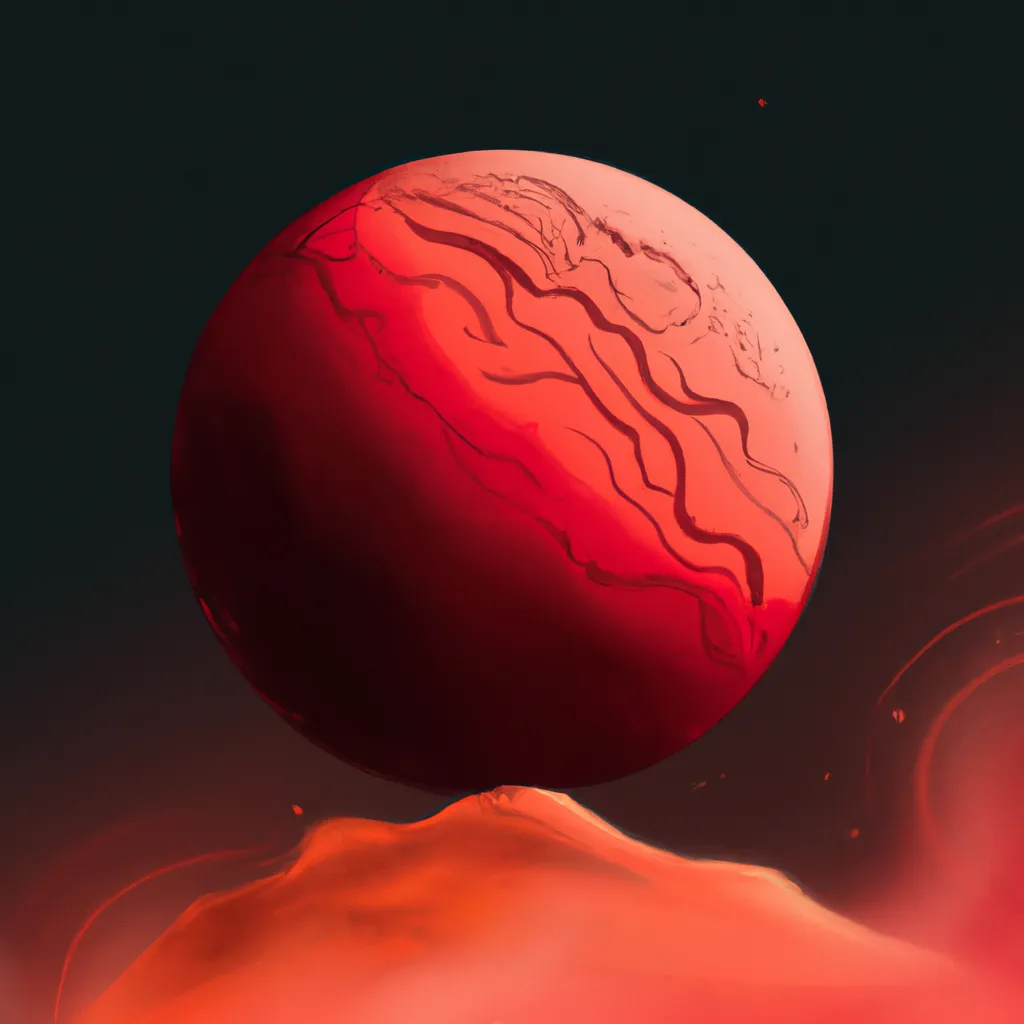 Imagens lua vermelha hoje