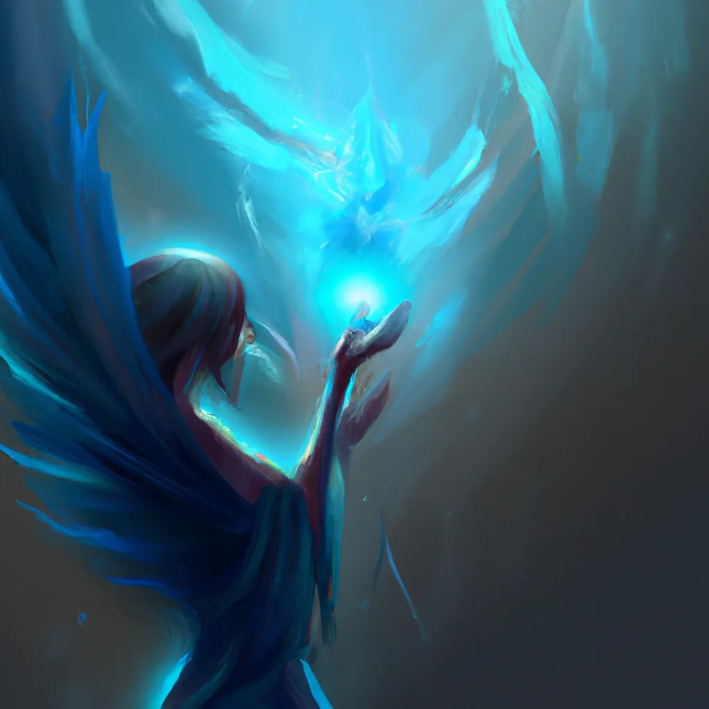 Imagens magia azul