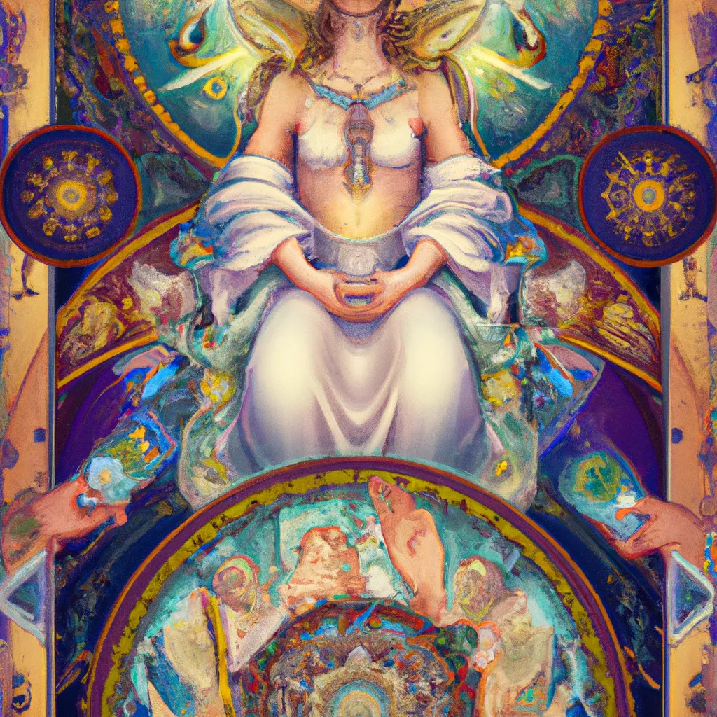 Imagens mandala astrologica tarot