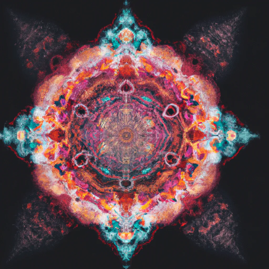 Imagens mandala com espelho