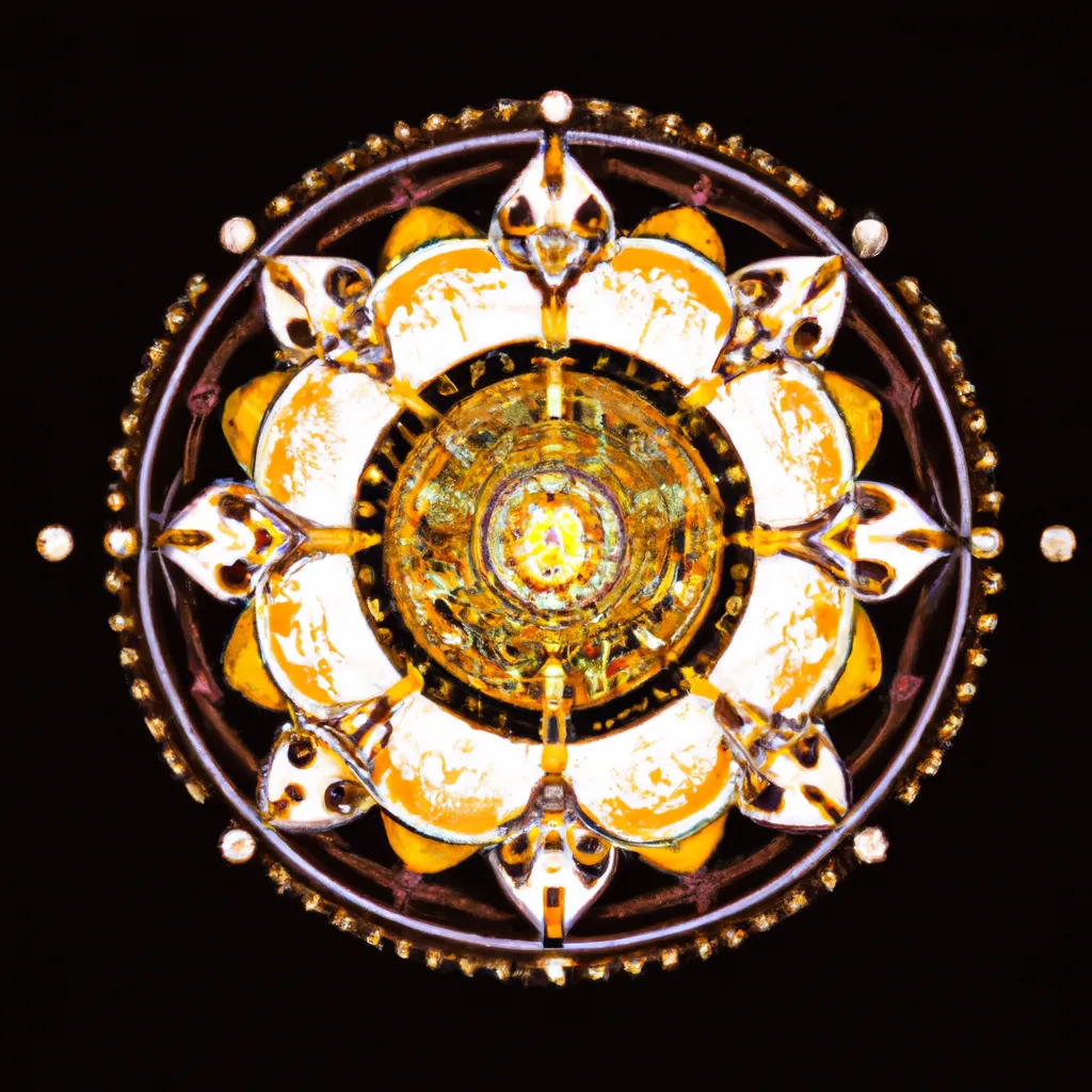 Imagens mandala da prosperidade