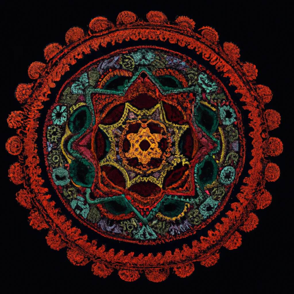 Imagens mandala de croche
