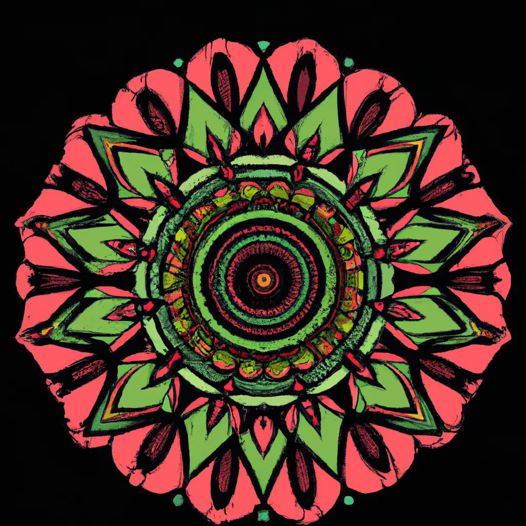 Imagens mandala flor