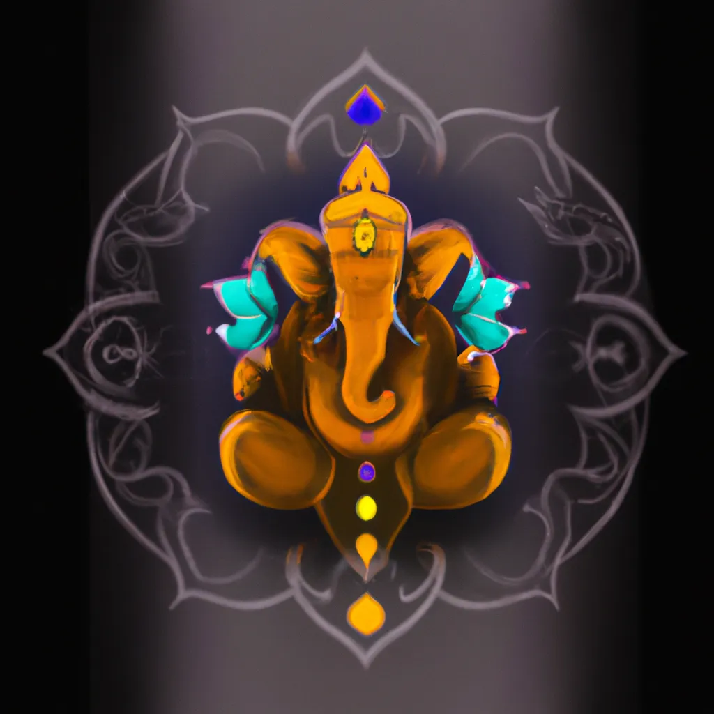 Imagens mandala ganesha