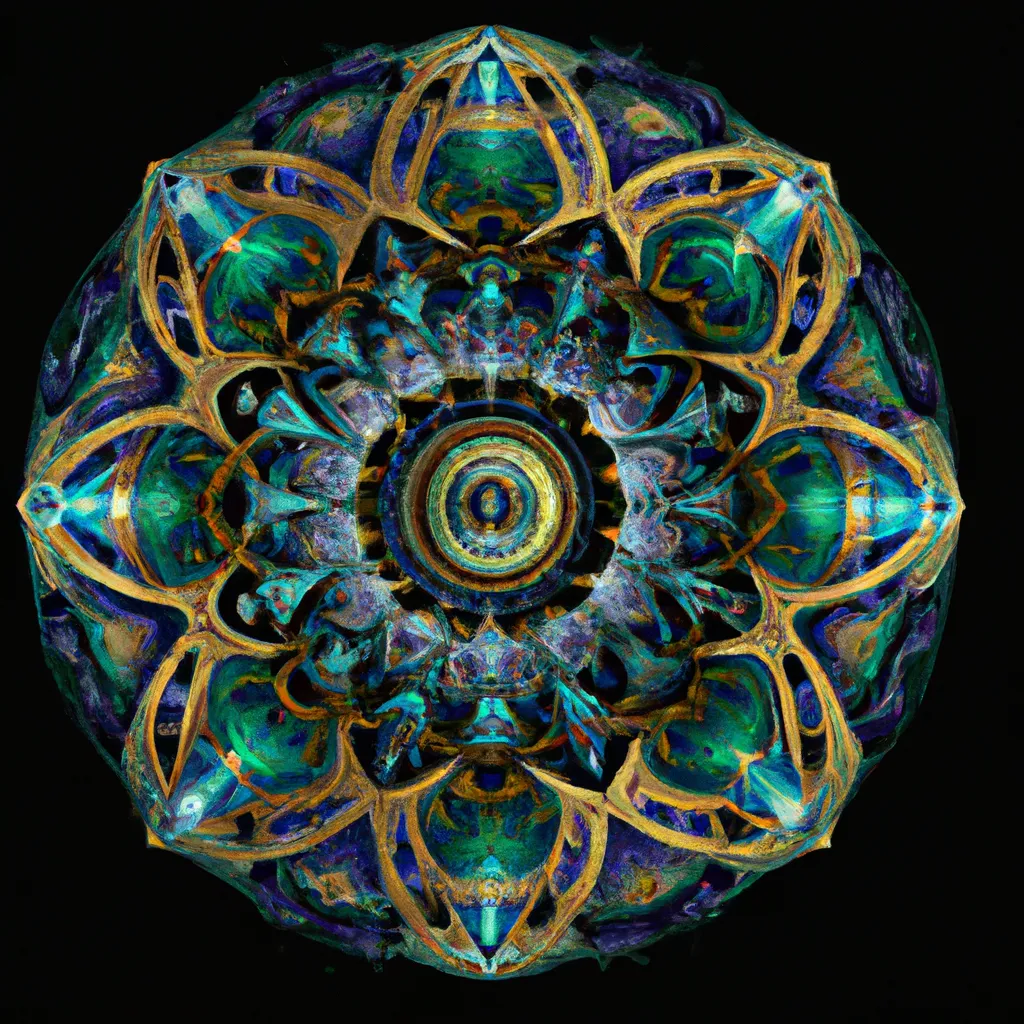 Imagens mandala joias