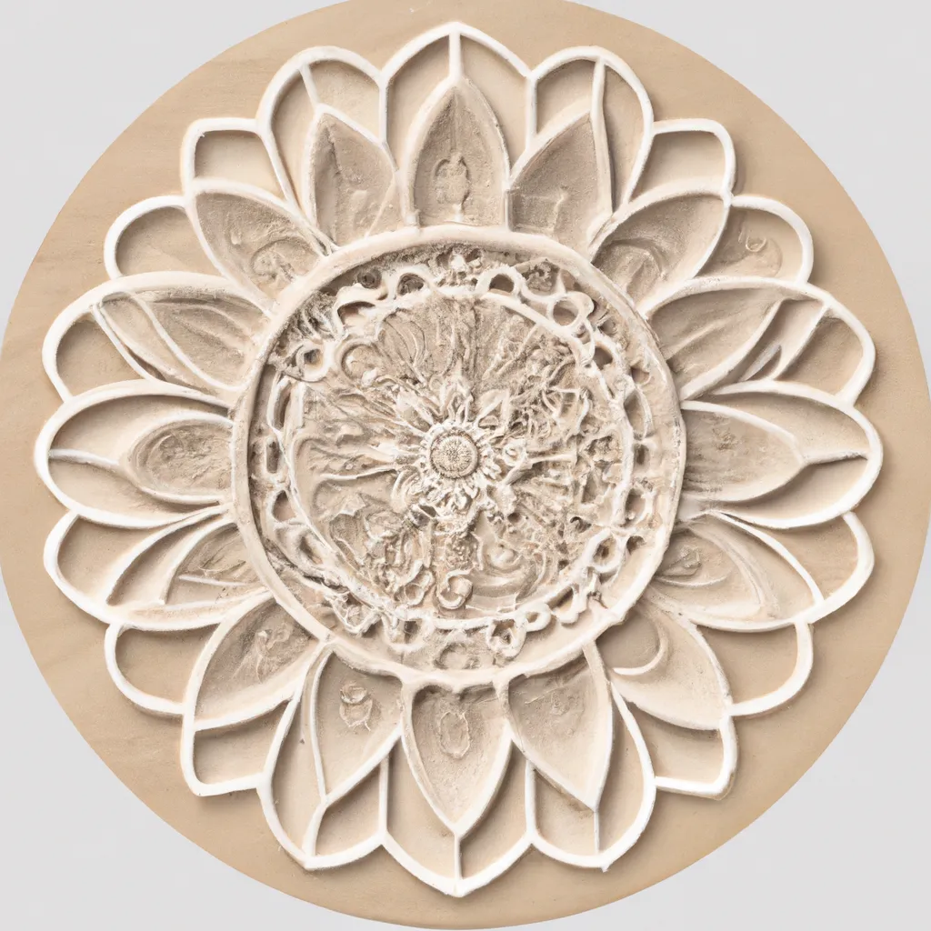 Imagens mandala mdf cru