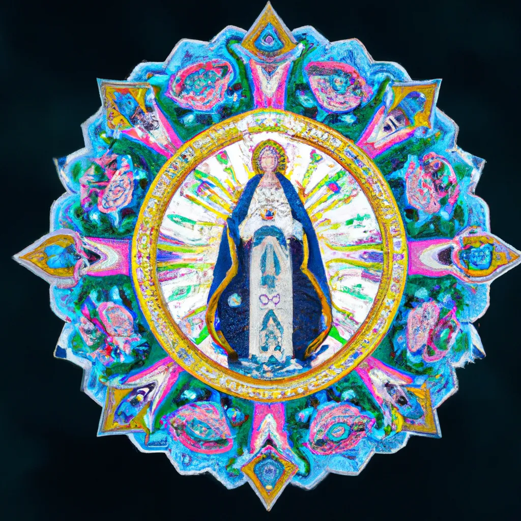 Imagens mandala nossa senhora aparecida