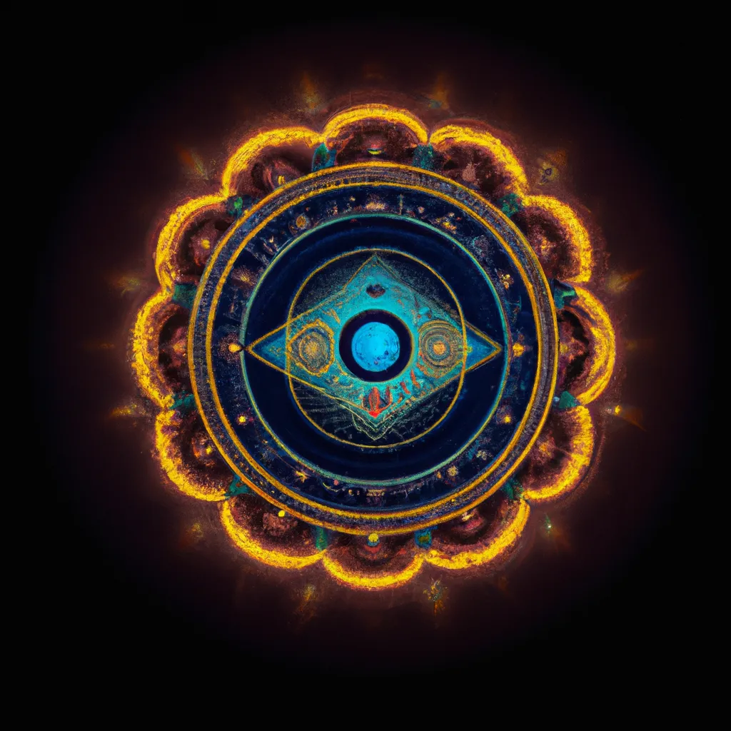 Imagens mandala olho de deus significado