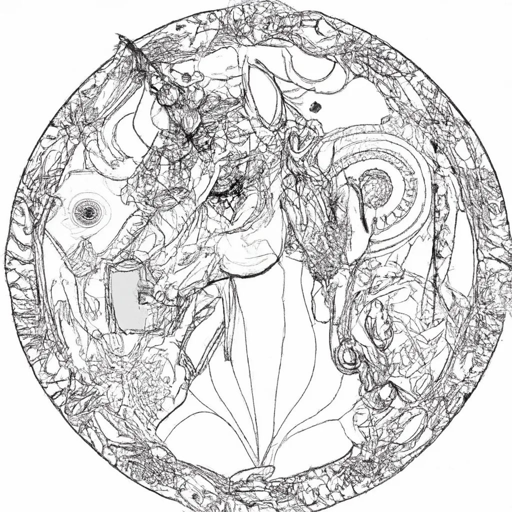 Imagens mandala unicornio para colorir