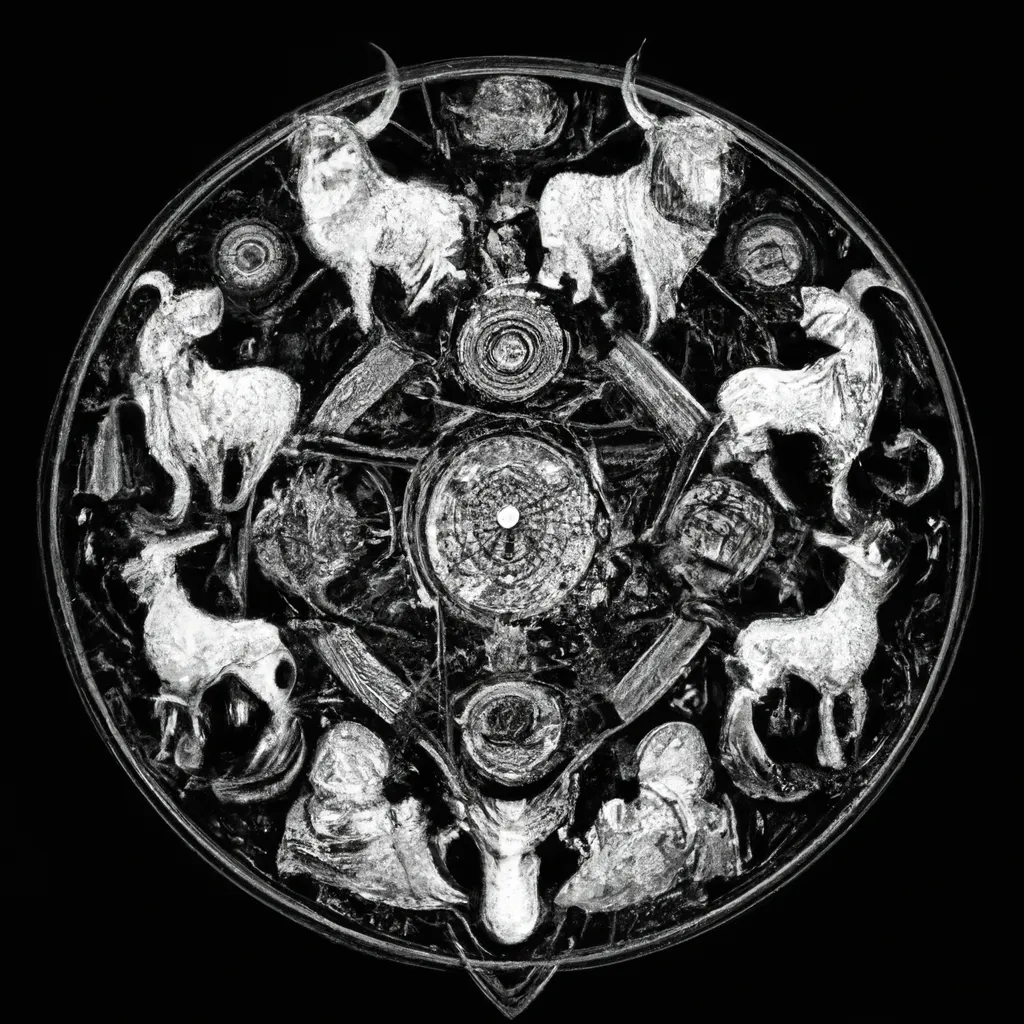 Imagens mandala zodiacal