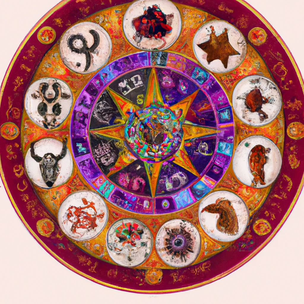 Imagens mandala zodiaco