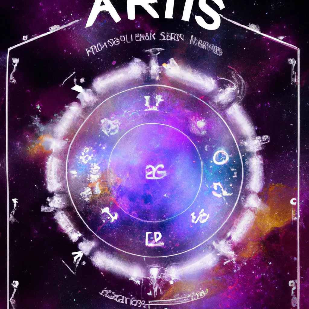 Imagens mapa astral aries