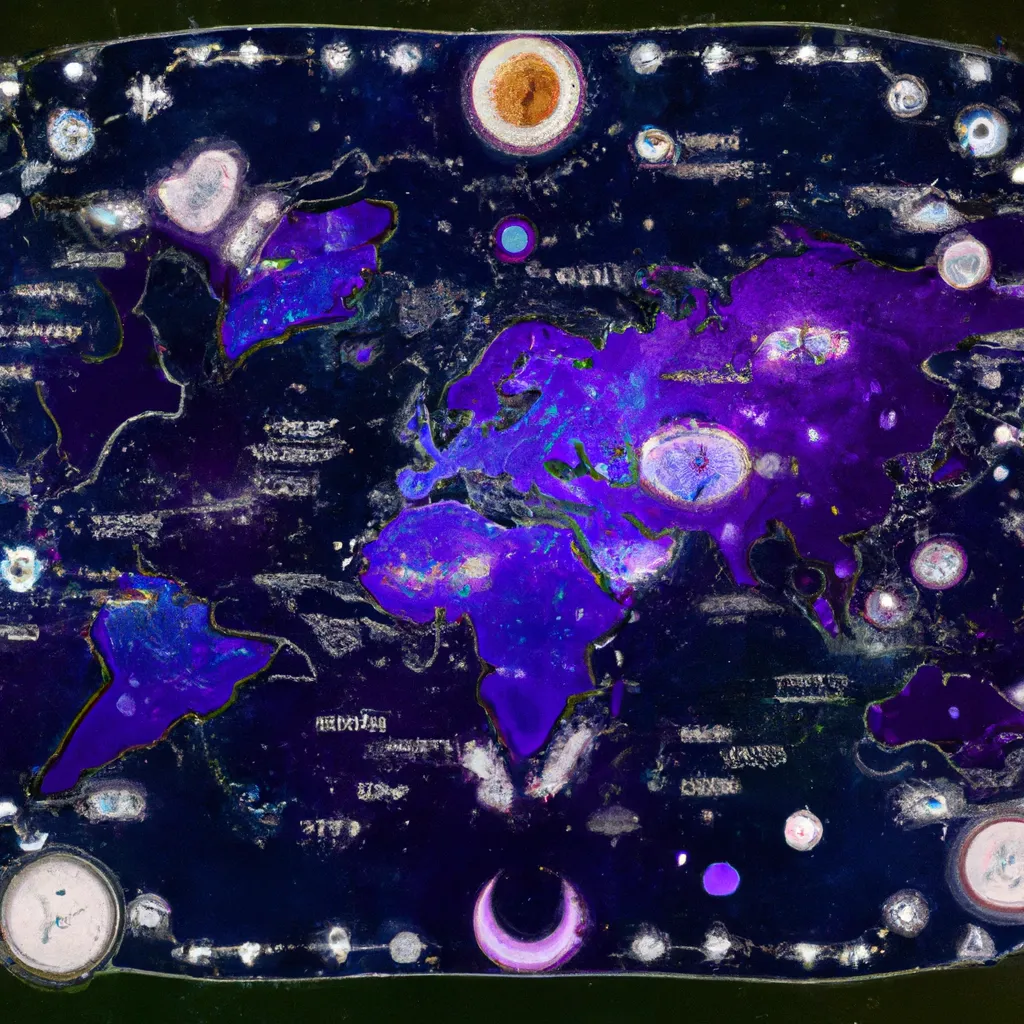 Imagens mapa astral meio do ceu