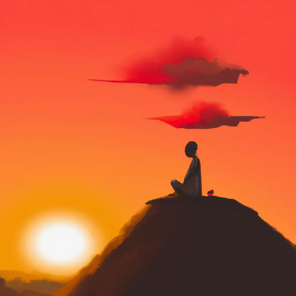 Meditação do Por do Sol: Descubra o Poder dos Rituais Crepusculares para Aumentar a Sua Criatividade! 6 Imagens meditacao do por do sol