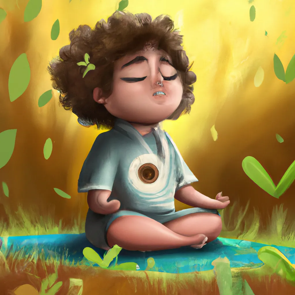 Meditação Infantil: Como Introduzir a Prática de Forma Lúdica e Criativa! 6 Imagens meditacao infantil