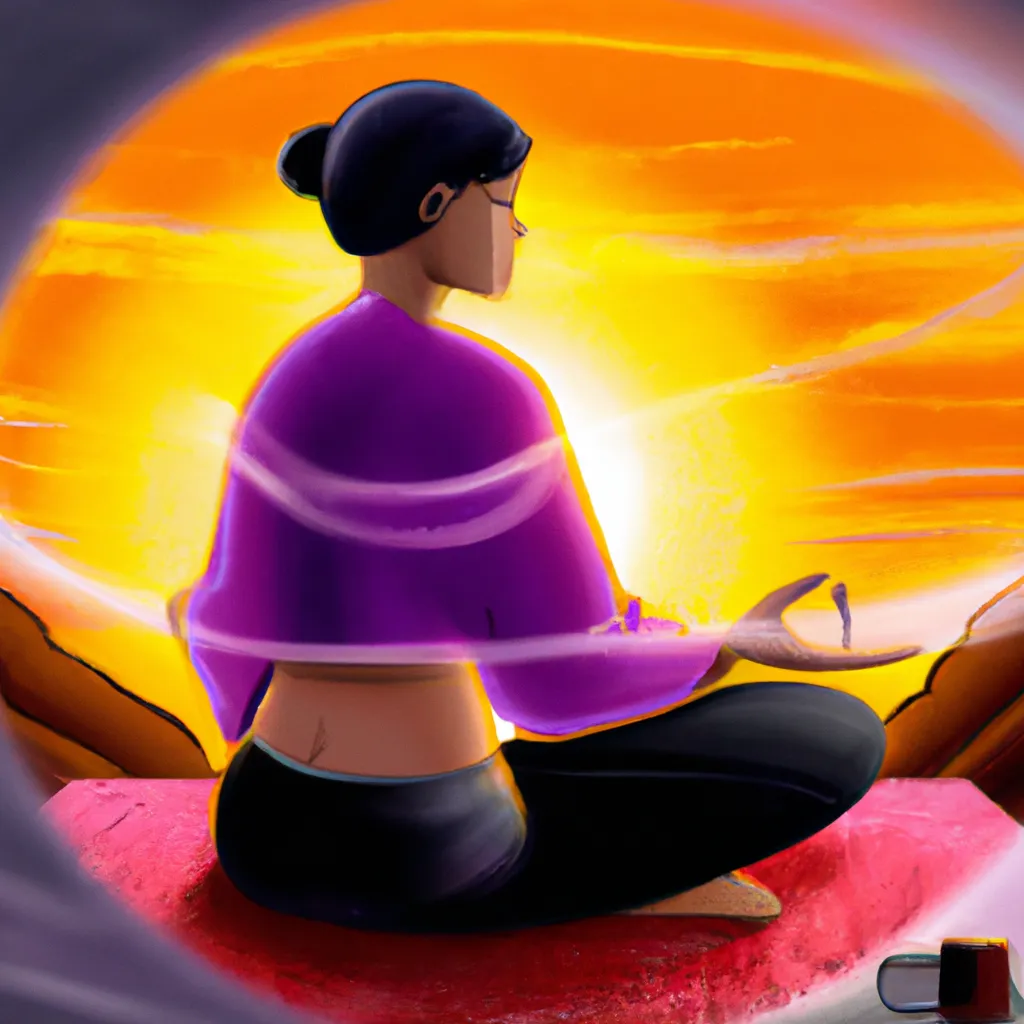 Imagens meditacao jovem inverso