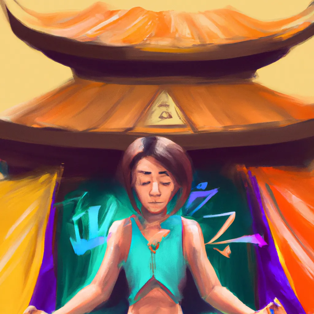 Imagens meditacao oriental
