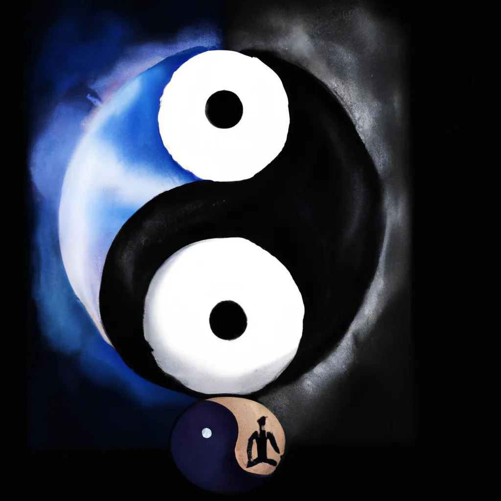 Imagens meditacao yin yang