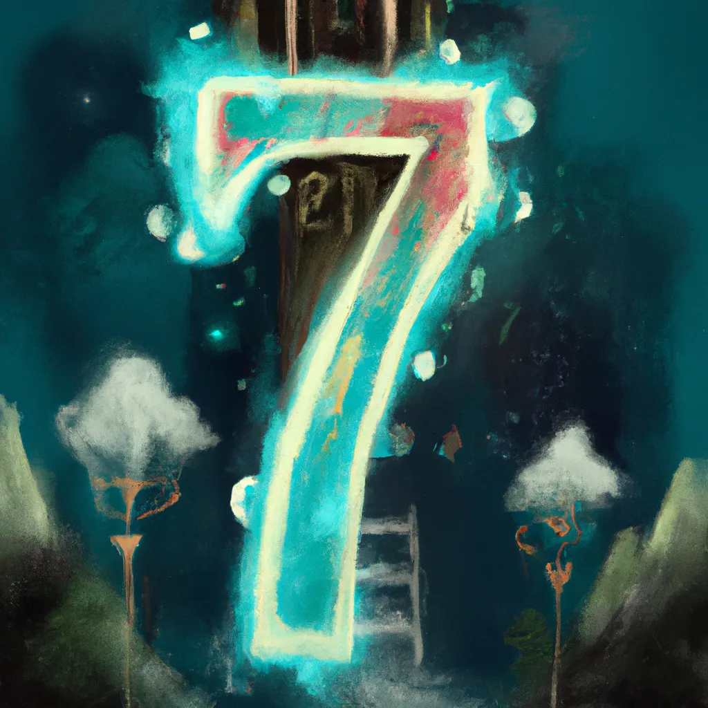 Imagens numerologia numero 7