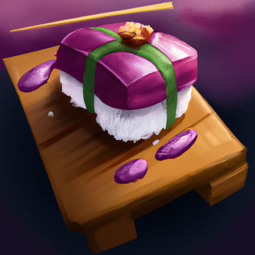 Descubra o Segredo do Tarô Sushi: A Deliciosa Receita Japonesa Que Está Fazendo Sucesso! 6 Imagens taro sushi