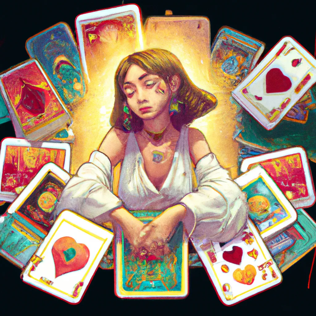 Imagens tarot amor