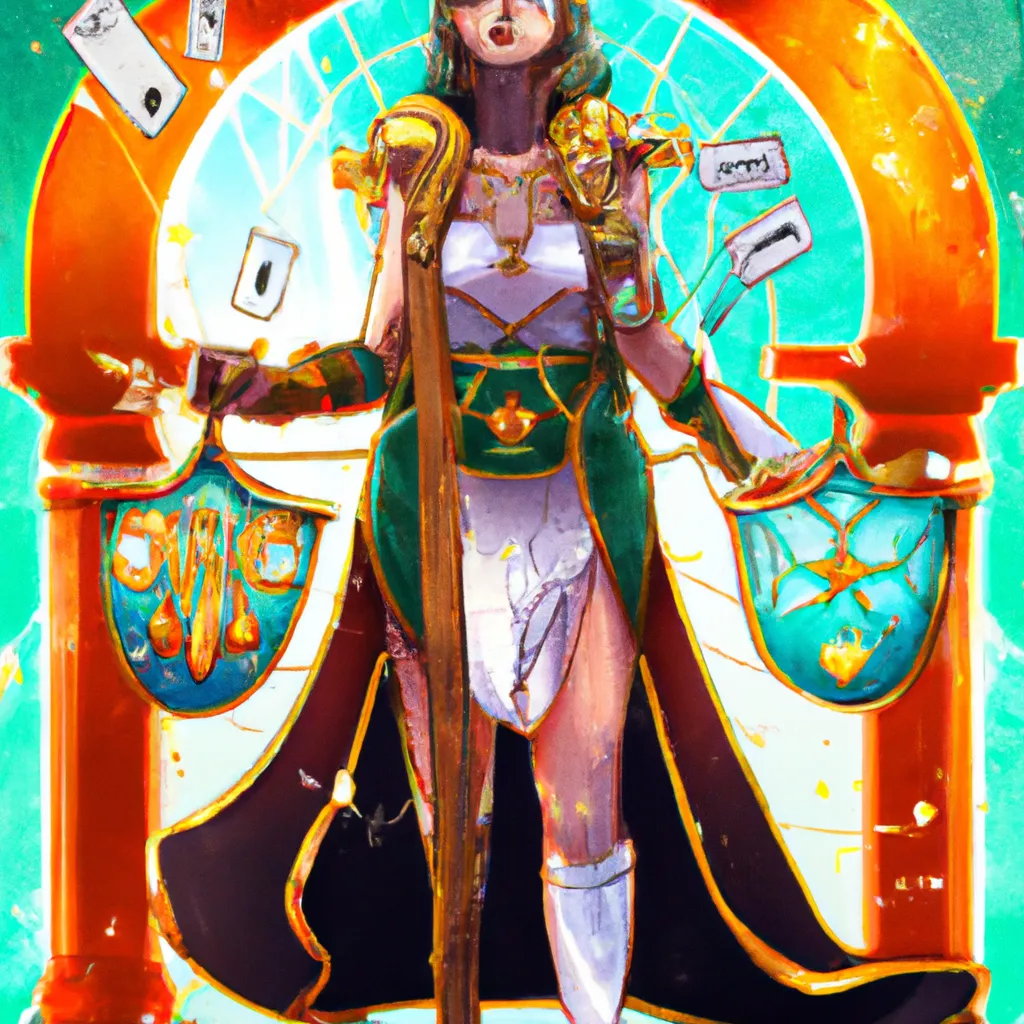 Imagens tarot justica