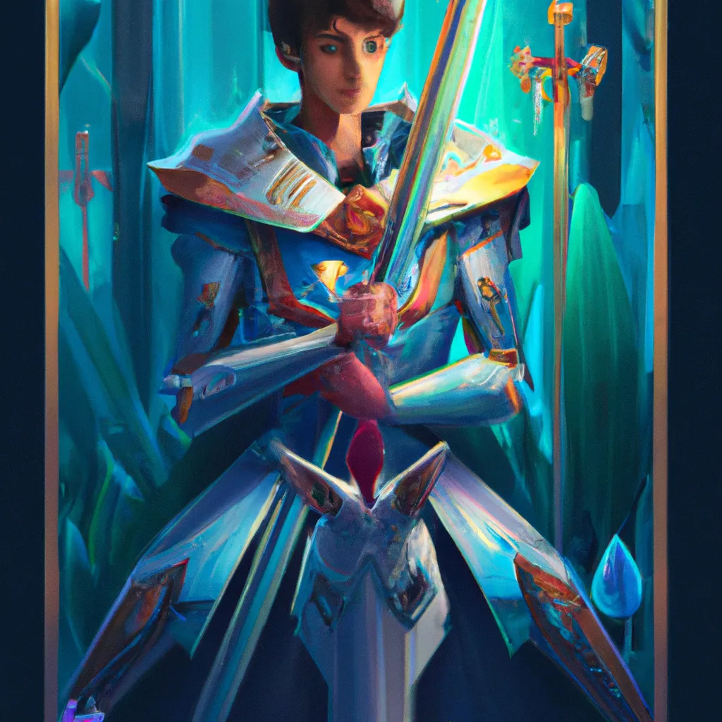 Imagens tarot knight of swords