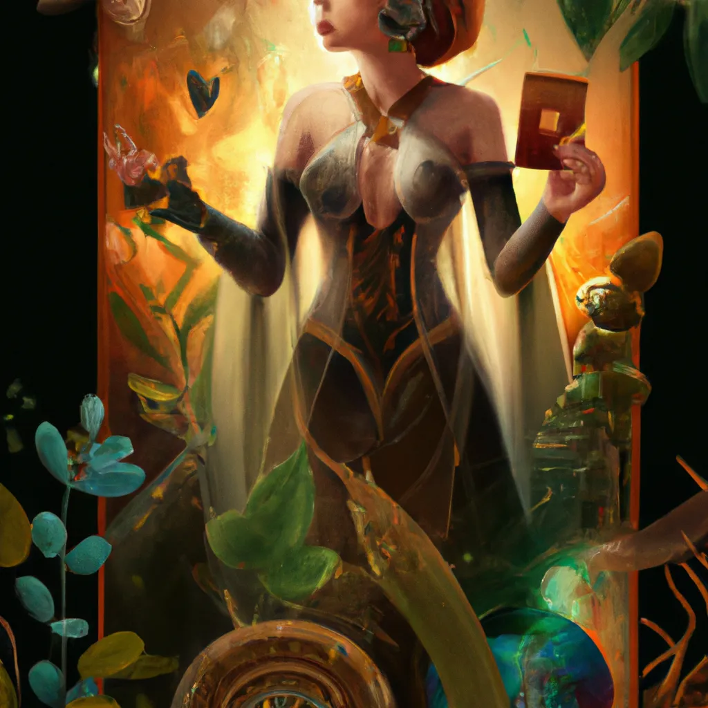 Imagens tarot natura