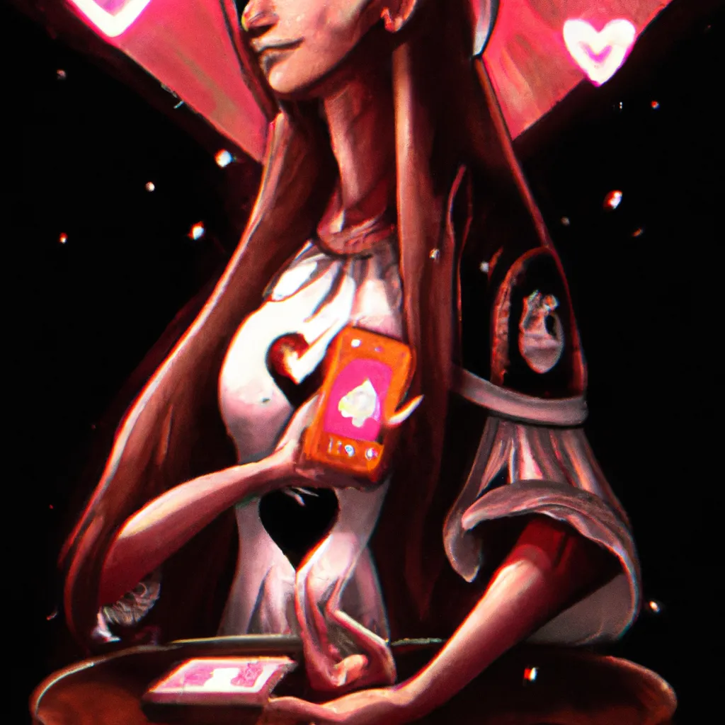 Imagens tarot no amor