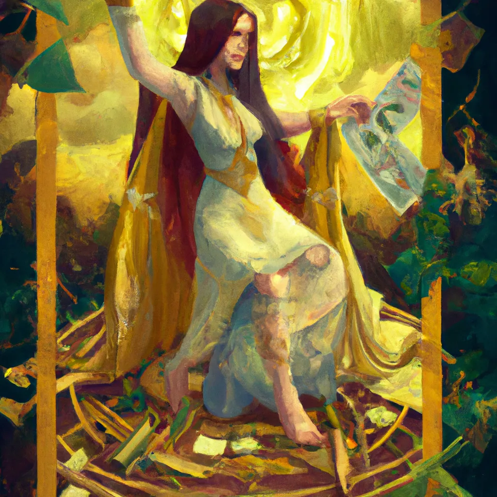 Imagens tarot roda da fortuna