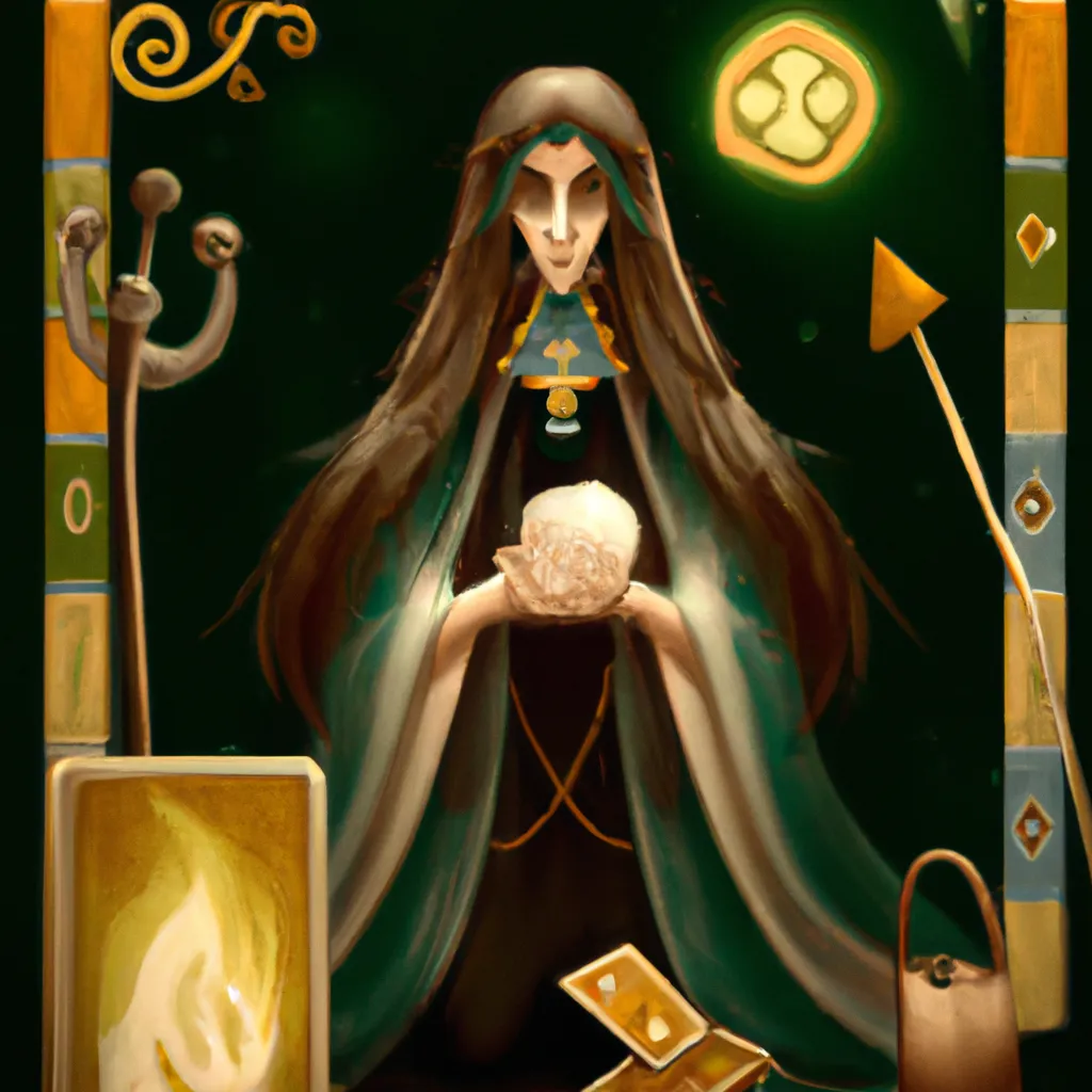 Imagens tarot temperanca