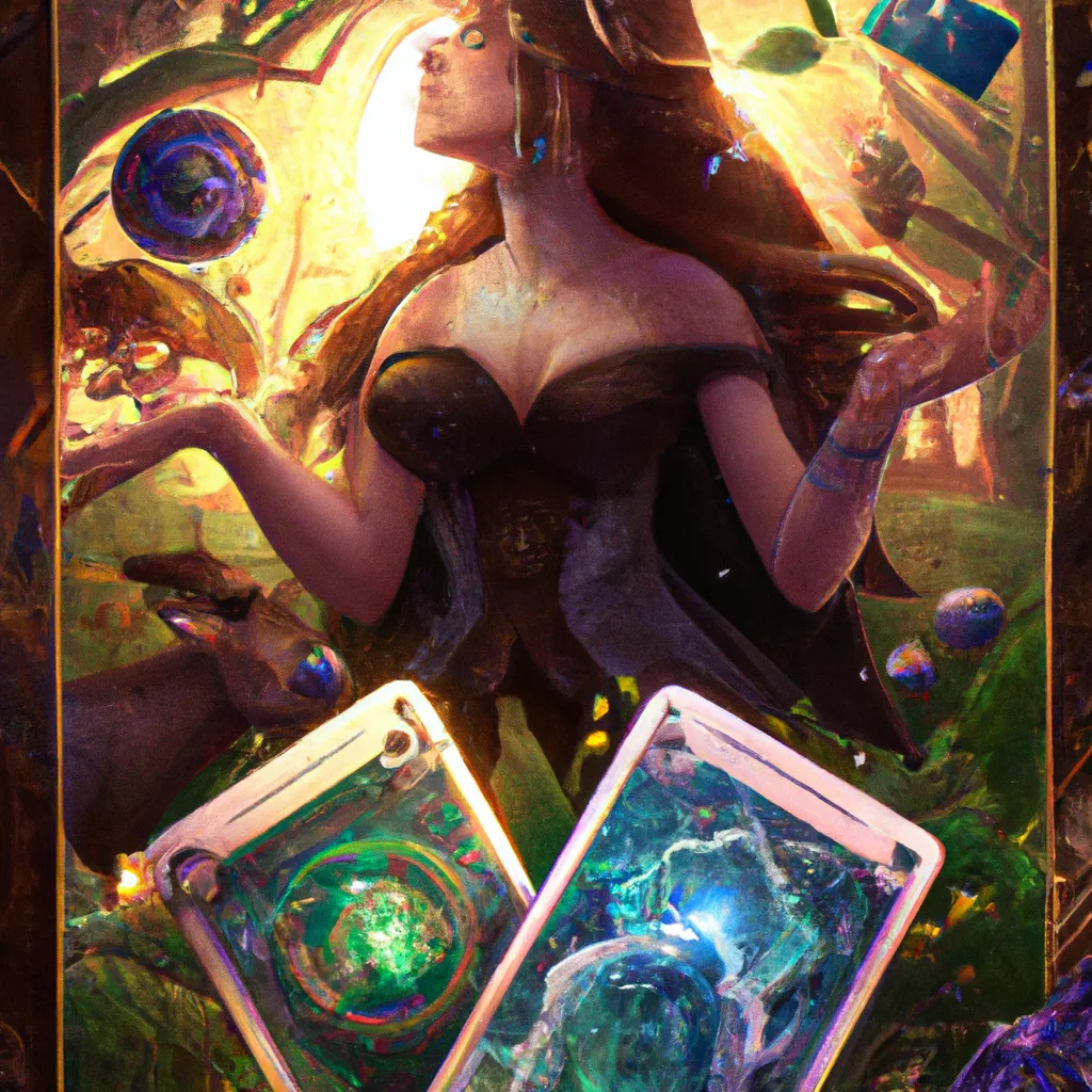Imagens tarot terra