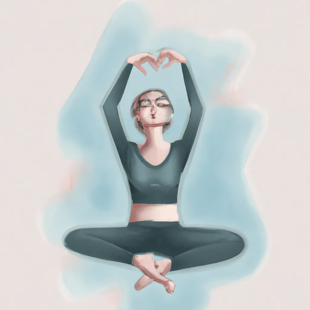 Imagens yoga ou pilates para ansiedade