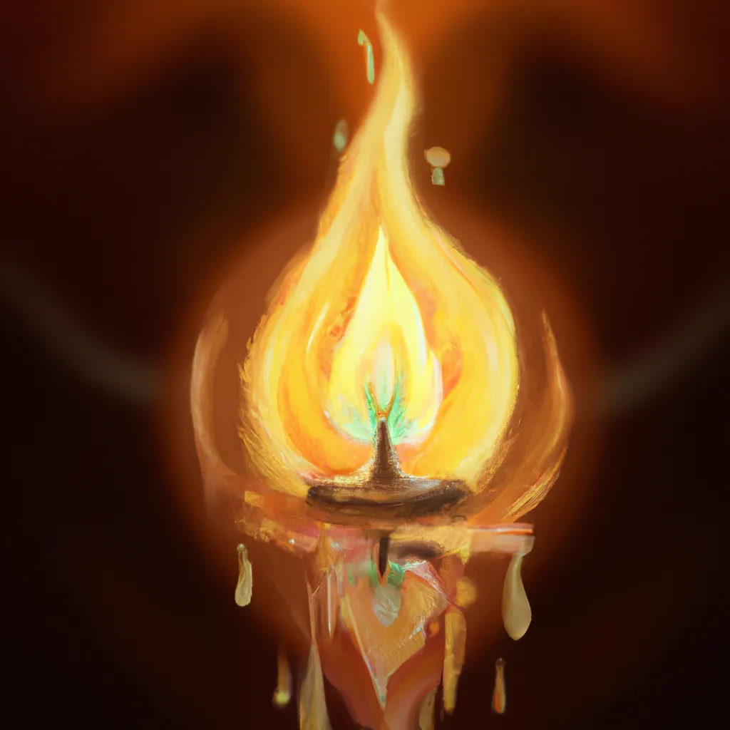 Passo Passo Compreendendo o Significado Espiritual das Imagens de Chama