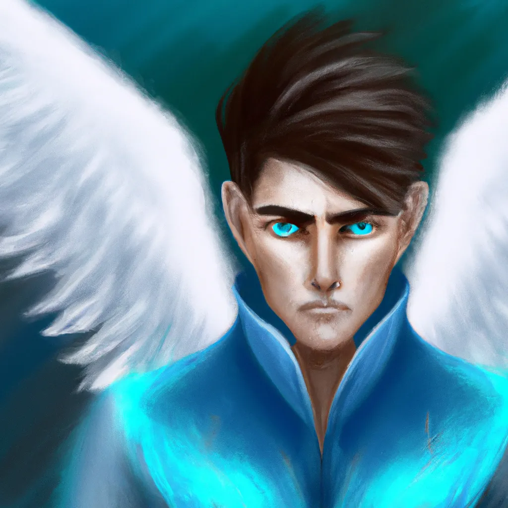 Passo Passo anjo fantasia masculina
